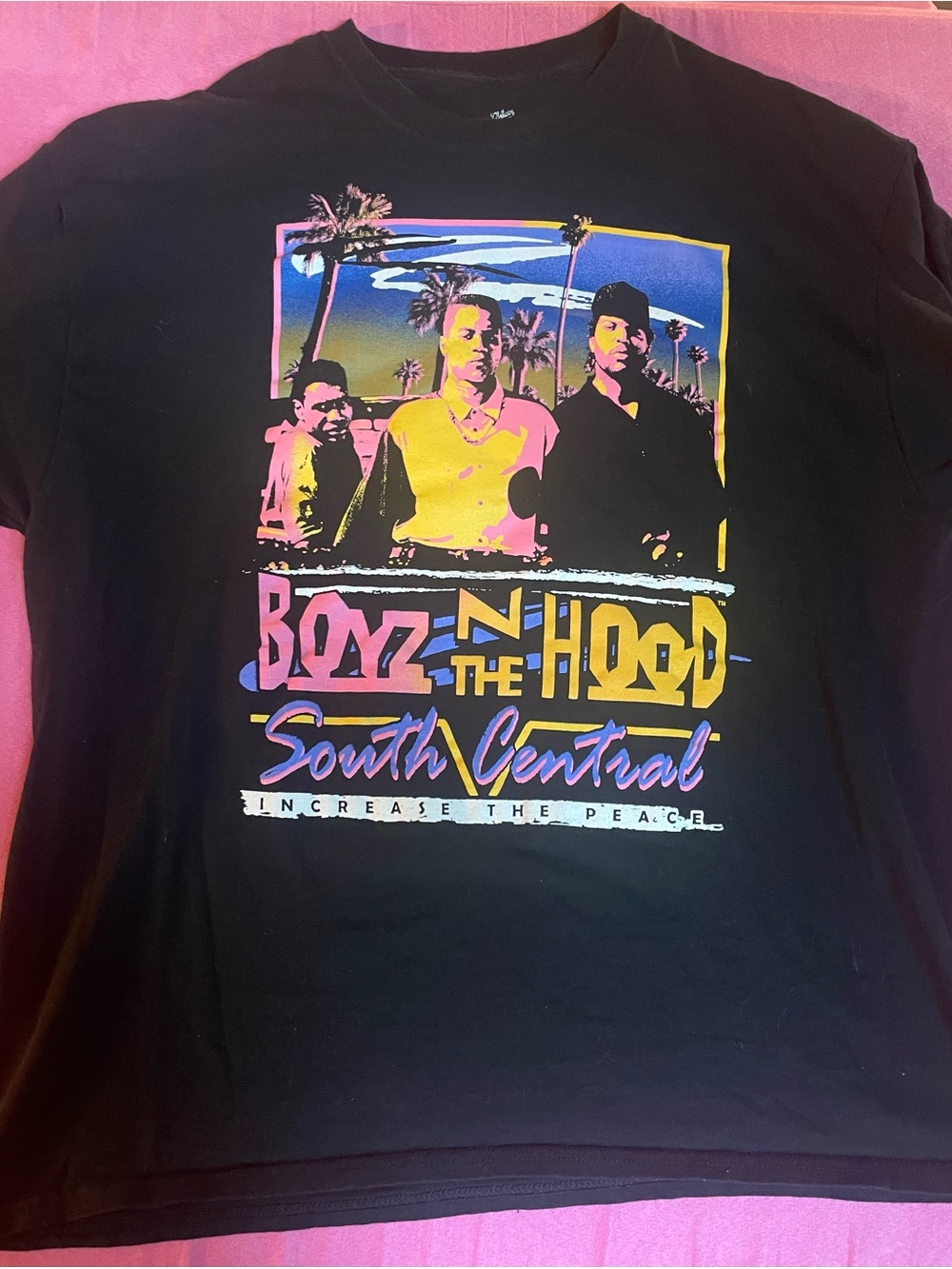 Boyz N the Hood Graphic Short Sleeve Tee - Black